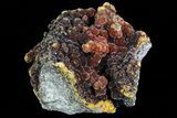 Botryoidal Red-Orange Orpiment - Peru #70496-2